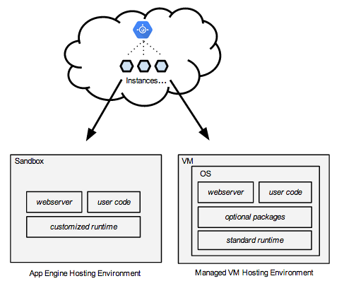 app engine hosting environments