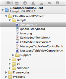 Constants.m in Xcode
