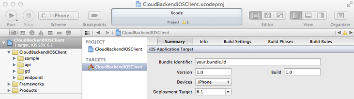 Bundle Id in Xcode