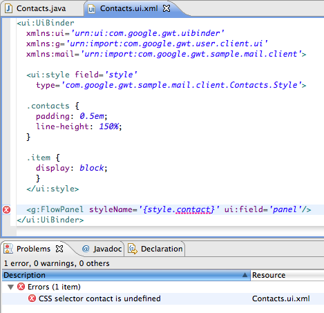 Validation for field reference